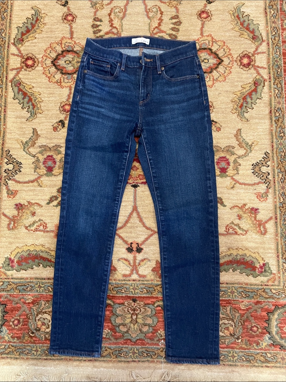 Loft Dark Blue Slim Fit Jeans